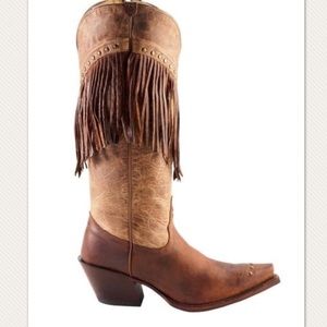 Tony Lama Fringe Boots